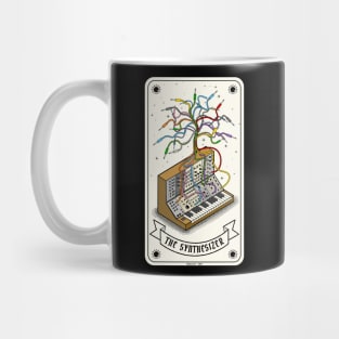 Modular Synthesizer tarot card Mug